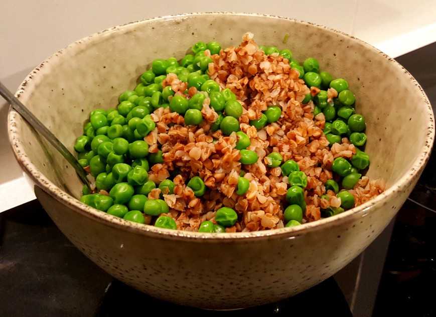 frozen peas